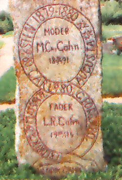 Gravstenen på Hedemora kyrkogård